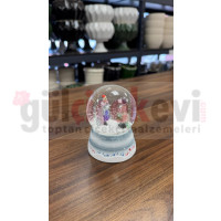 Işıklı Kar Küresi Küçük -3